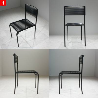 中古 】 CASSINA IXC Alias 「スパゲッティジェミニ」 2脚 Bセット